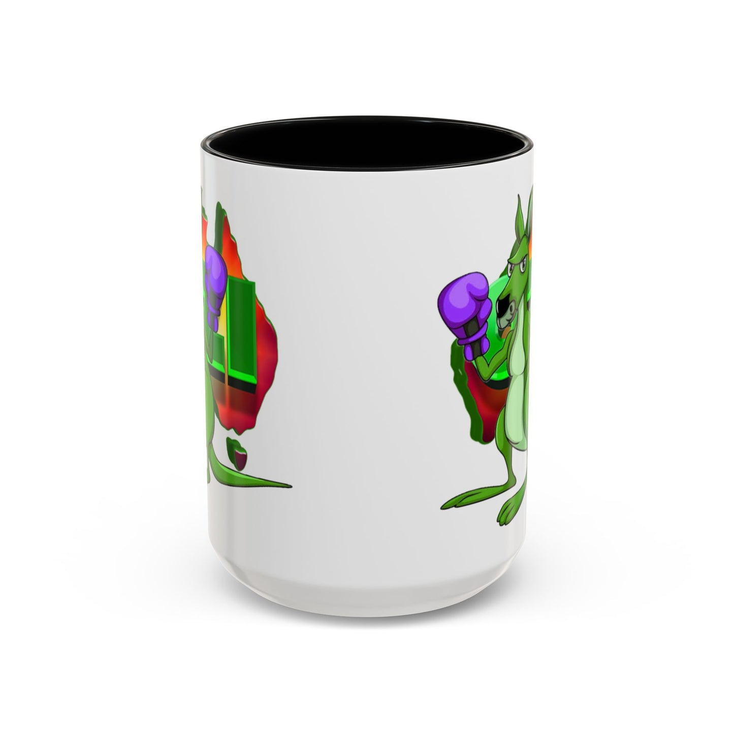 Ozi Mugs - Green Kangaroo