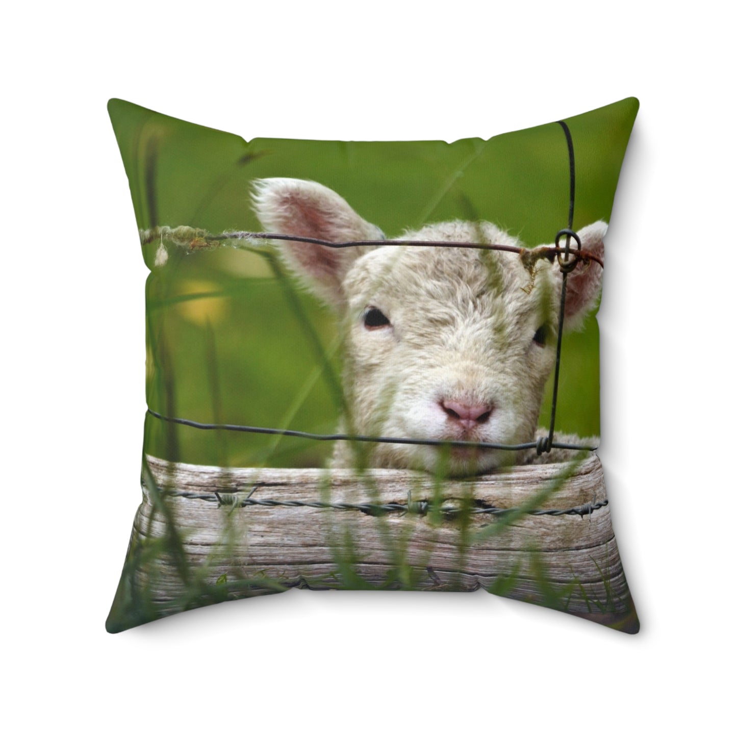 Baby Lamb Bliss Pillow