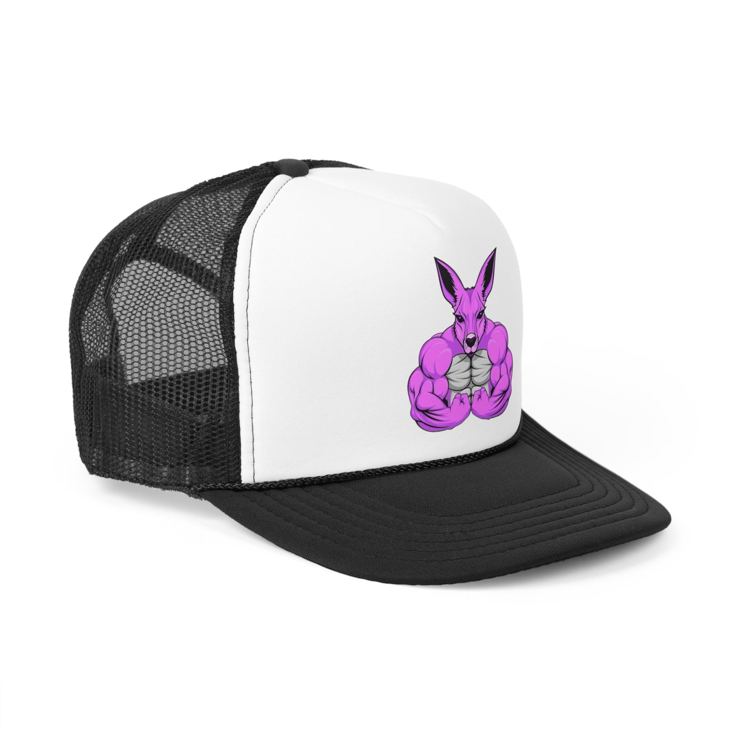 Ozi Grunt Kangaroo Trucker Caps - Pink