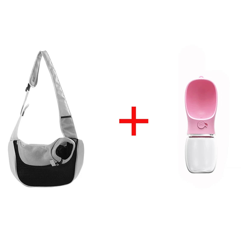 Comfort Mesh Dog Carrier Outdoor Shoulder Bag Handbag Oxford Slings Pet Travel Cats Tote Breathable Puppy Front Outdoor Cover