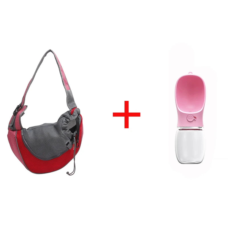 Comfort Mesh Dog Carrier Outdoor Shoulder Bag Handbag Oxford Slings Pet Travel Cats Tote Breathable Puppy Front Outdoor Cover