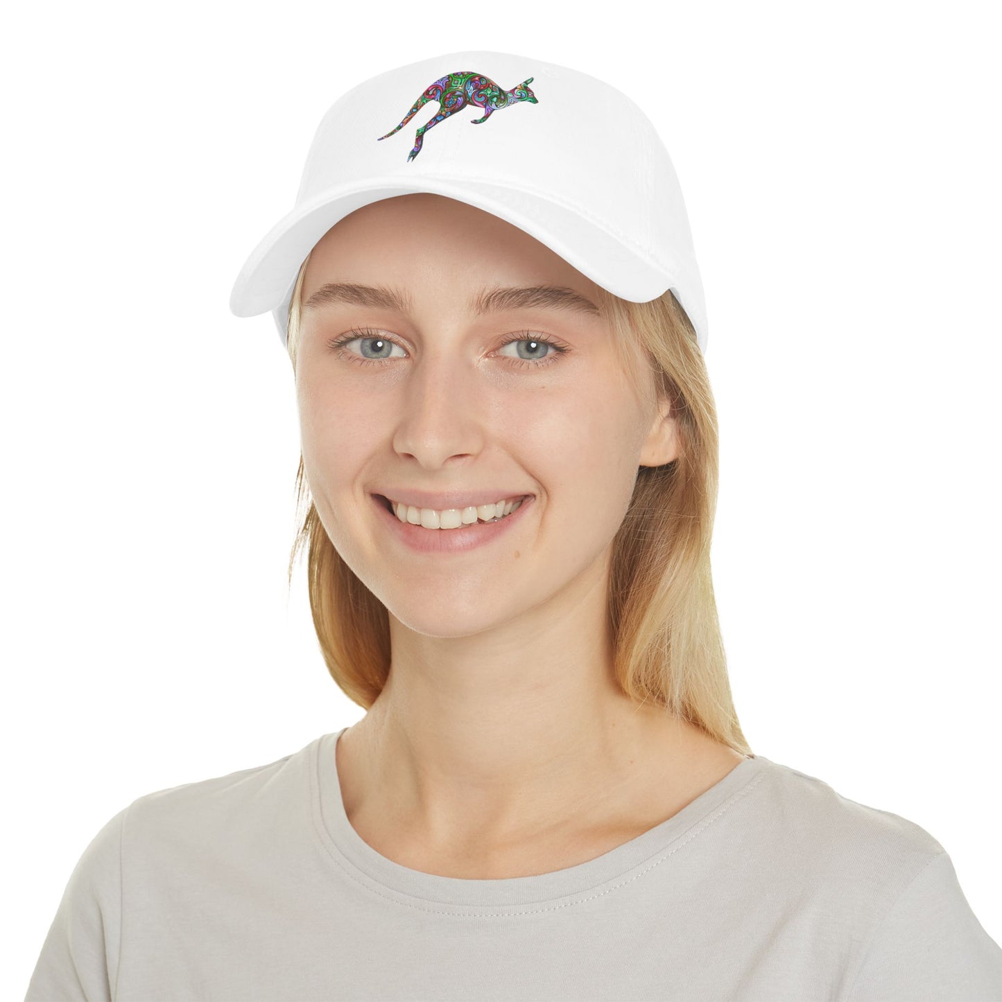 Ozi Baseball Cap With Hand Drawn Art