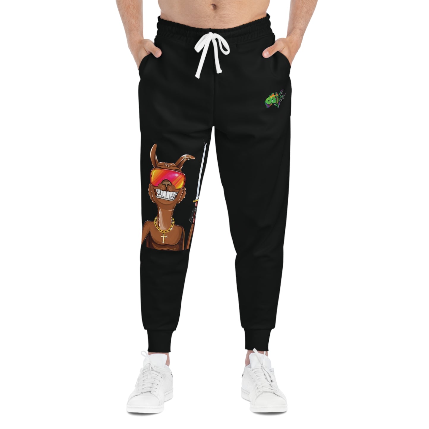 Joggers - Hand Drawn Layered Art By Ozi Junior