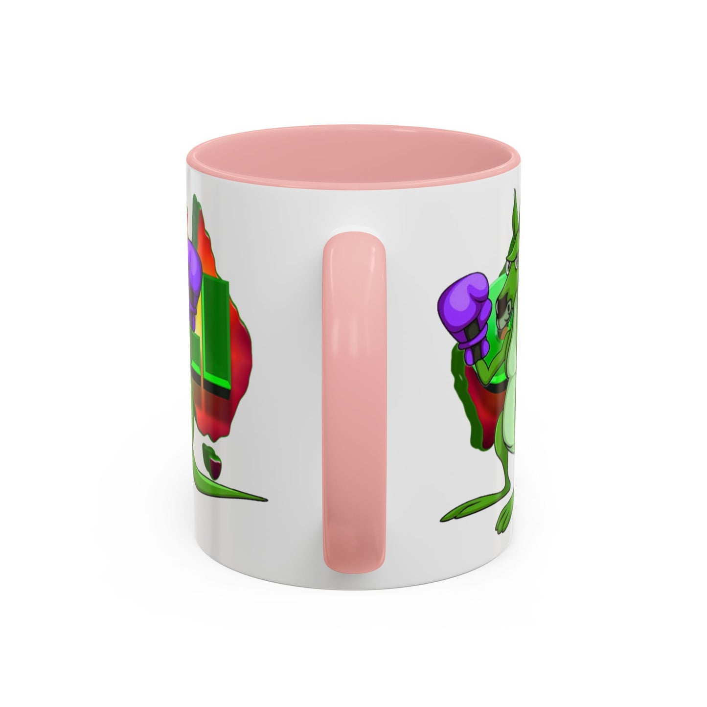 Ozi Mugs - Green Kangaroo