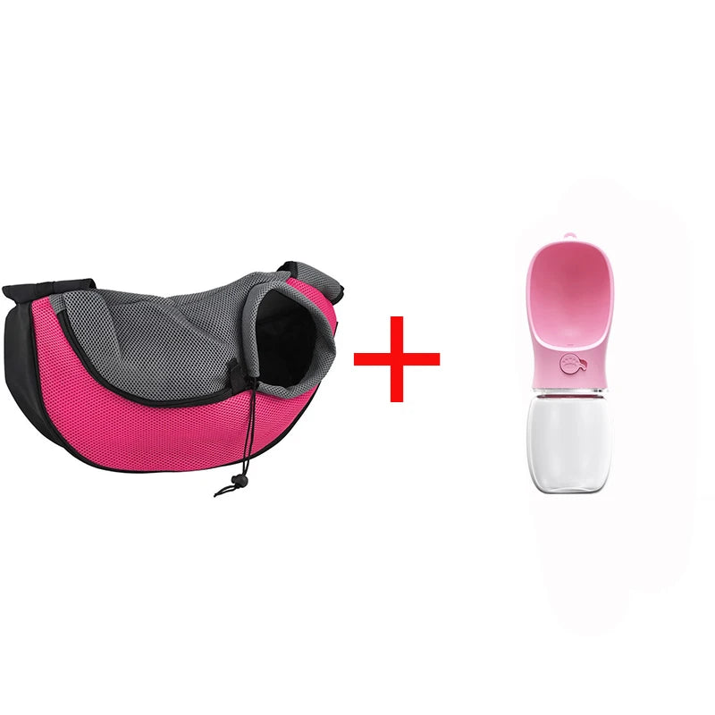 Comfort Mesh Dog Carrier Outdoor Shoulder Bag Handbag Oxford Slings Pet Travel Cats Tote Breathable Puppy Front Outdoor Cover