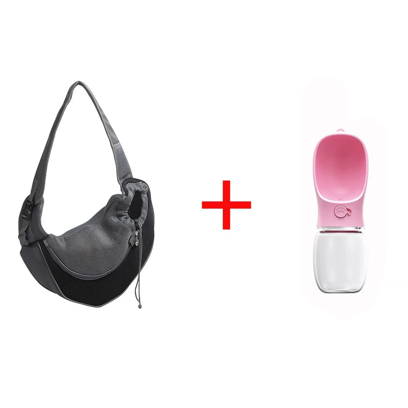 Comfort Mesh Dog Carrier Outdoor Shoulder Bag Handbag Oxford Slings Pet Travel Cats Tote Breathable Puppy Front Outdoor Cover