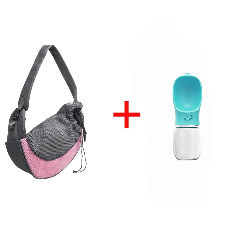 Comfort Mesh Dog Carrier Outdoor Shoulder Bag Handbag Oxford Slings Pet Travel Cats Tote Breathable Puppy Front Outdoor Cover