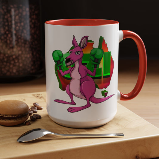 Ozi Mugs - Pink Kangaroo