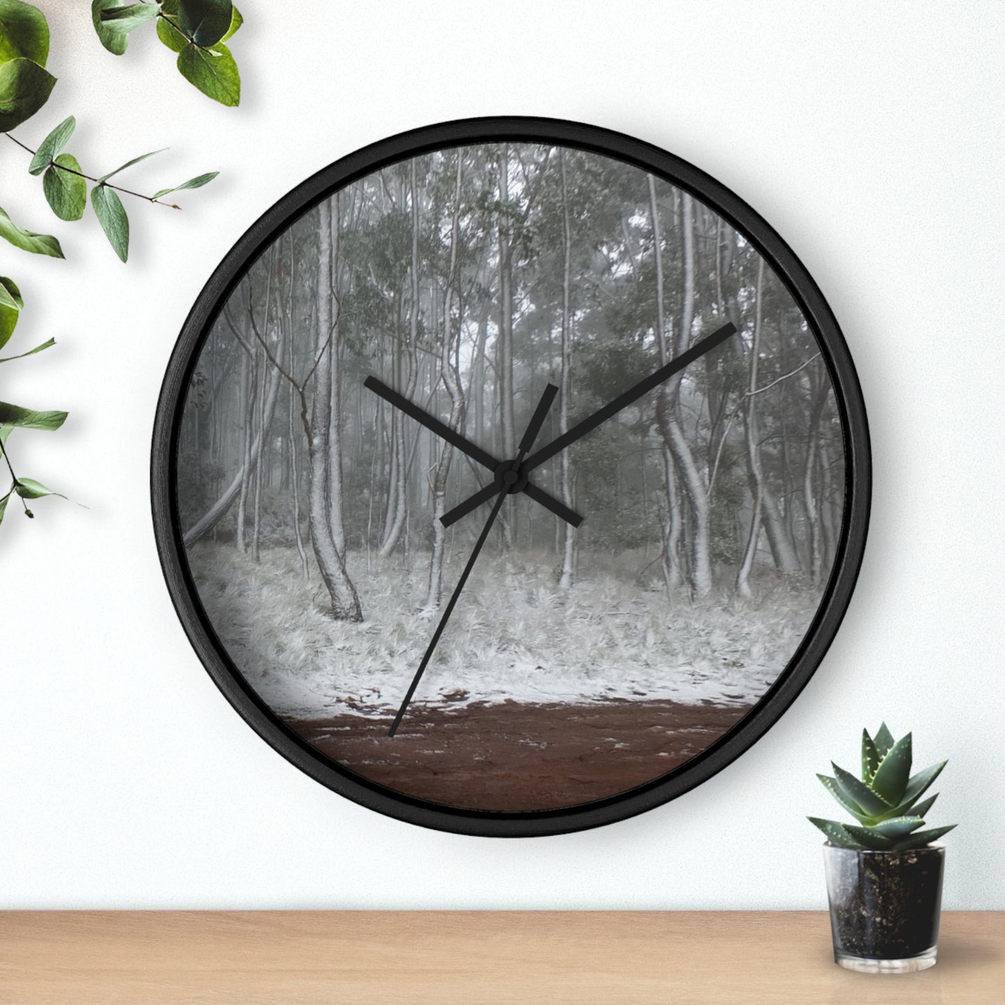 Ozi Pix Wall Clock - Winter