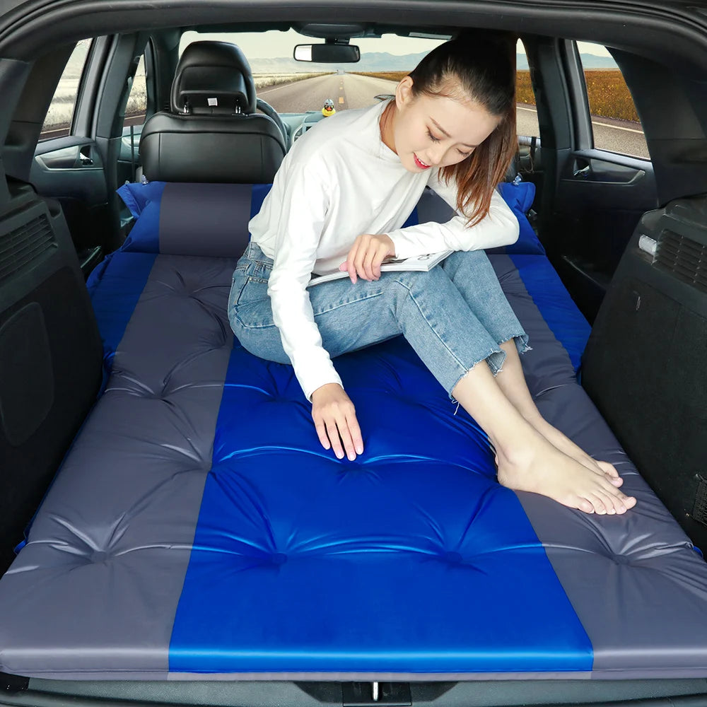 Multi-Function Automatic Inflatable Air Mattress SUV Special Air Mattress Car Bed Adult Sleeping Pad Mattress Car Travel Bed