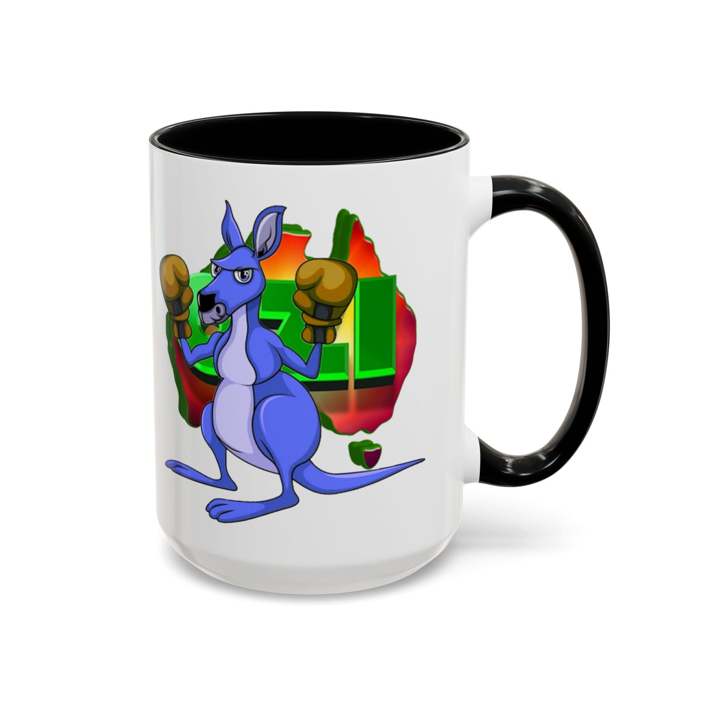 Ozi Mugs  - Blue Kangaroo