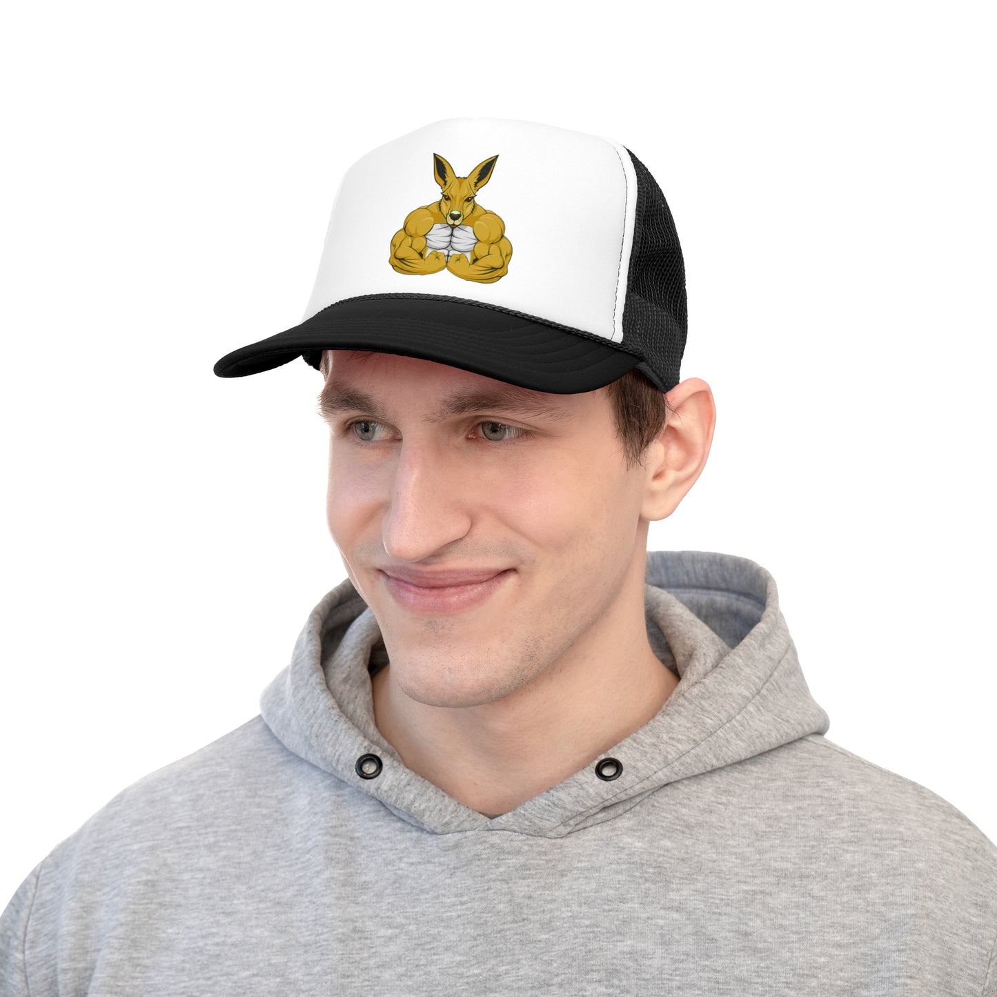 Ozi Grunt Kangaroo Trucker Caps - Gold