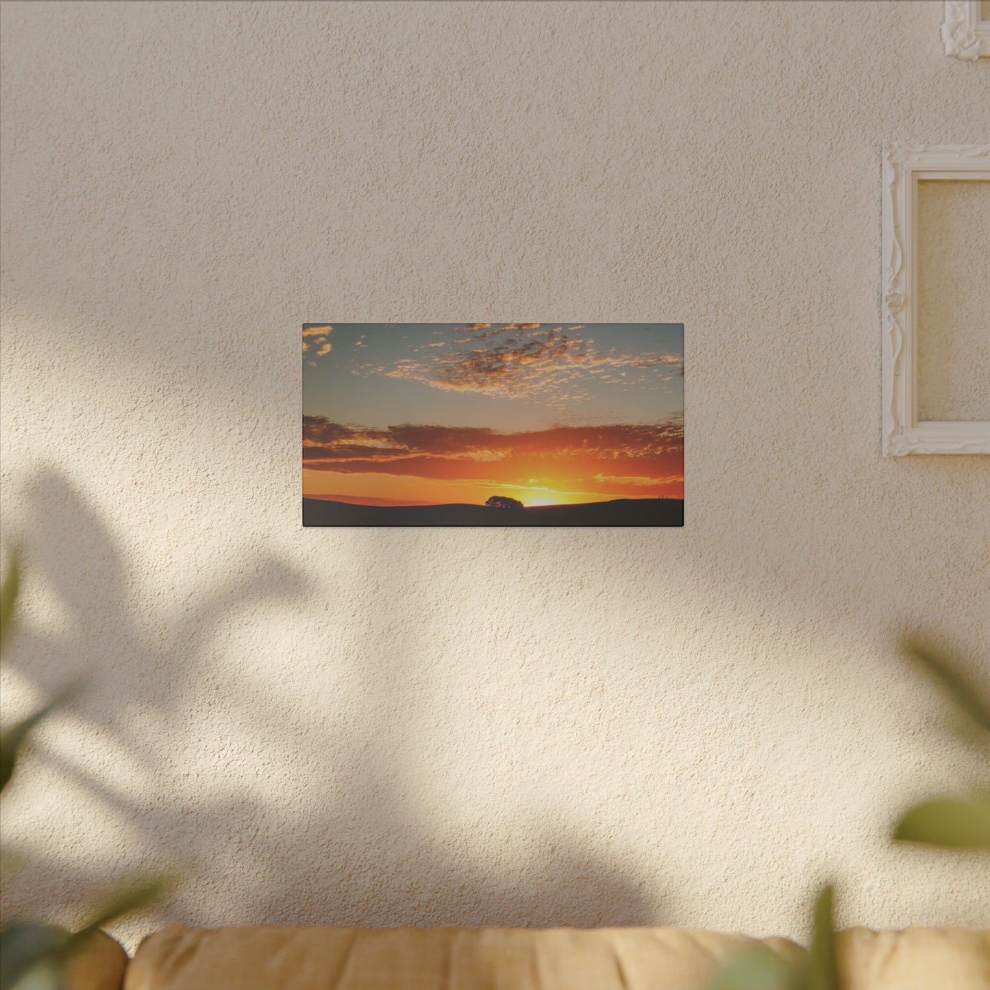 Pix By Ozi  "Doo Hill Sunset "  Victoria Australia printed on Canvas