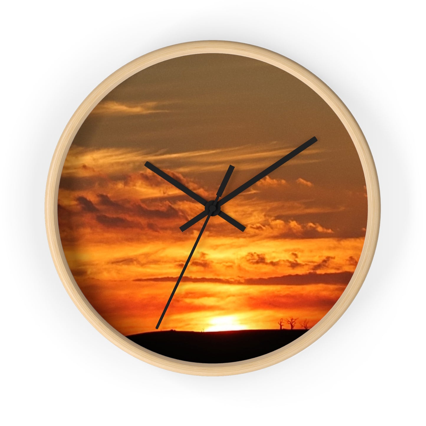 Ozi Pix Wall Clock - Sunset