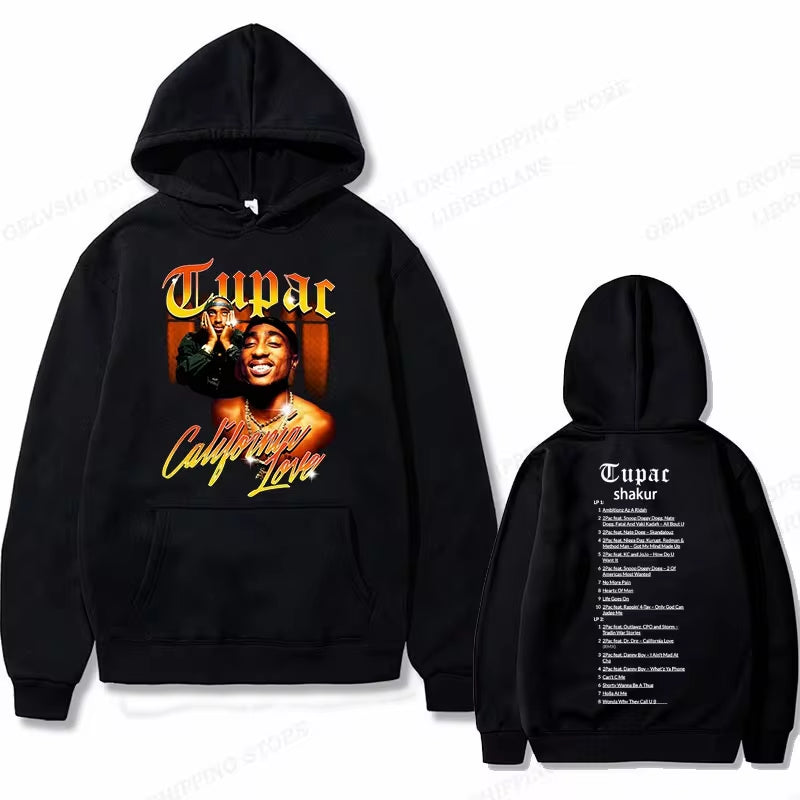 Hip Hop Rap Hoodie Men'S Fashion Hoodie Four Seasons Street Hoodie Women'S Jacket Men'S Street Costume Casual Punk Men'S Hoodie