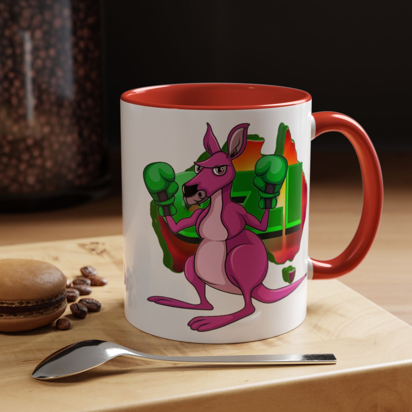 Ozi Mugs - Pink Kangaroo