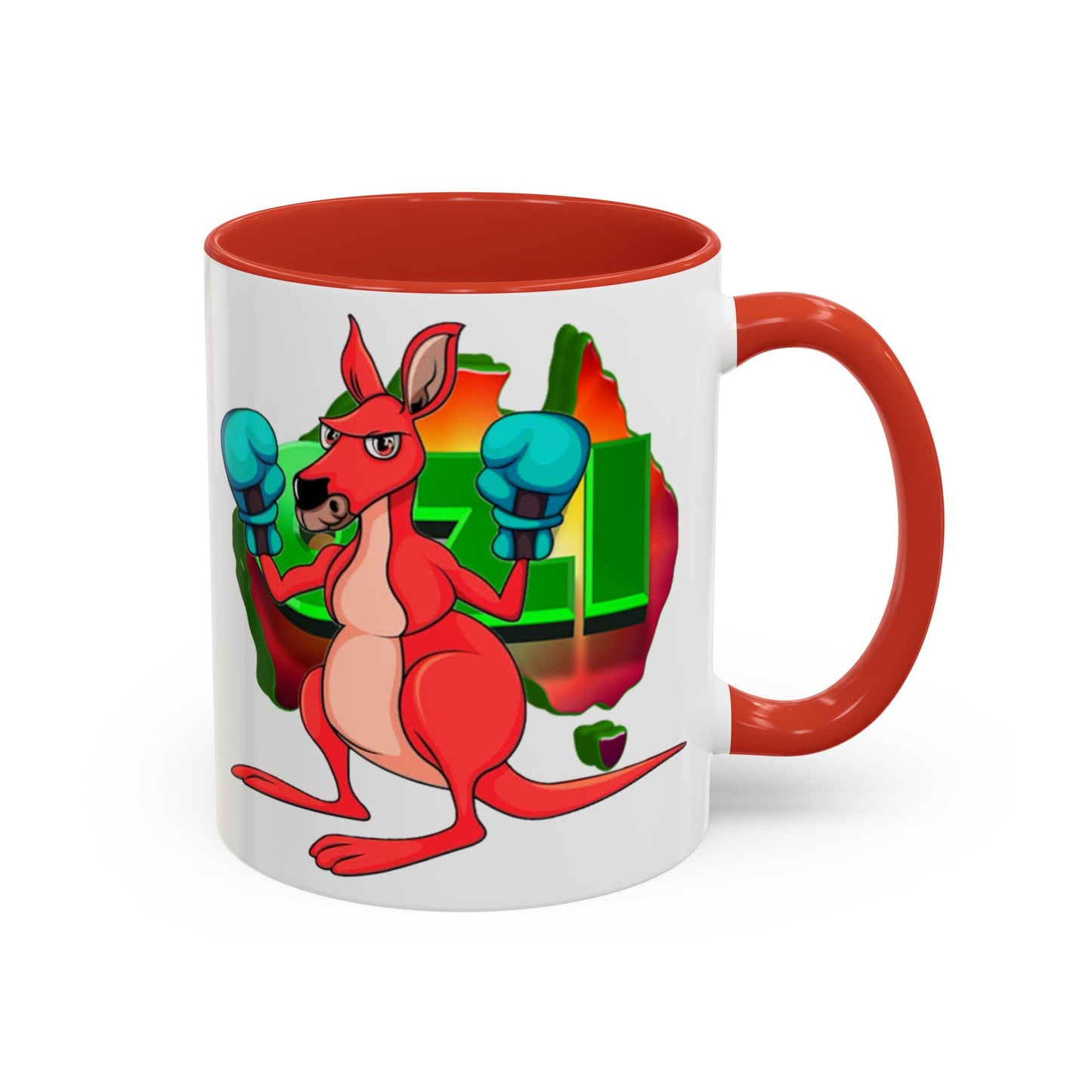 Ozi Mugs  Red Kangaroo