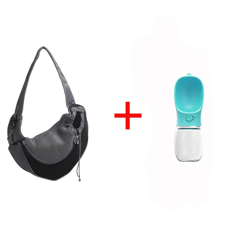 Comfort Mesh Dog Carrier Outdoor Shoulder Bag Handbag Oxford Slings Pet Travel Cats Tote Breathable Puppy Front Outdoor Cover