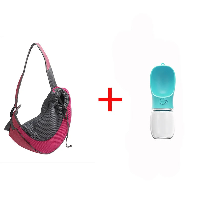 Comfort Mesh Dog Carrier Outdoor Shoulder Bag Handbag Oxford Slings Pet Travel Cats Tote Breathable Puppy Front Outdoor Cover