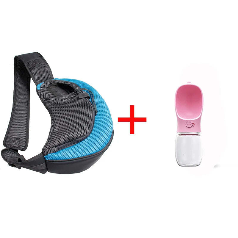 Comfort Mesh Dog Carrier Outdoor Shoulder Bag Handbag Oxford Slings Pet Travel Cats Tote Breathable Puppy Front Outdoor Cover