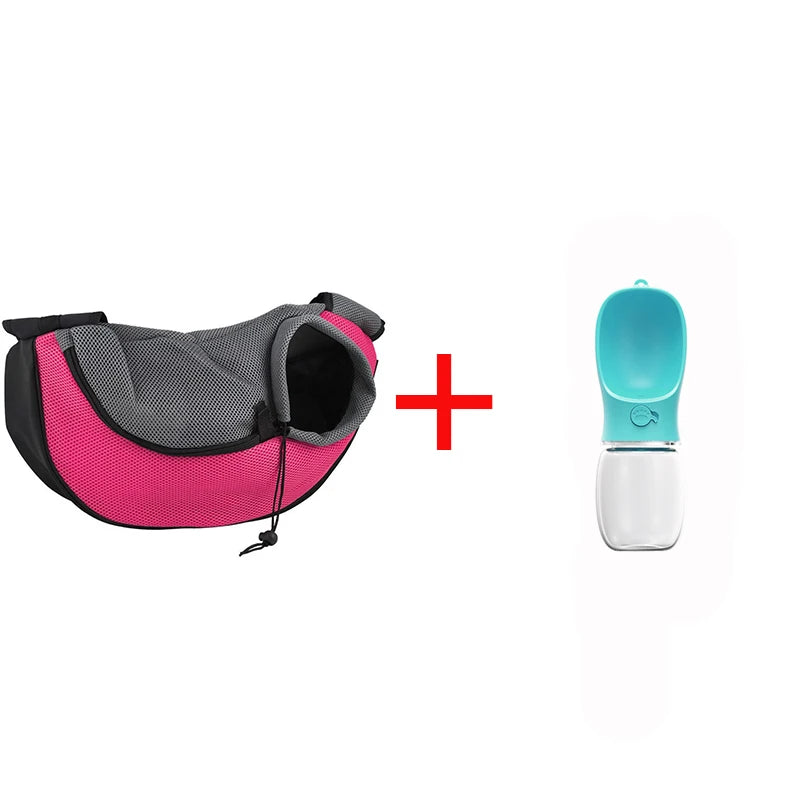 Comfort Mesh Dog Carrier Outdoor Shoulder Bag Handbag Oxford Slings Pet Travel Cats Tote Breathable Puppy Front Outdoor Cover