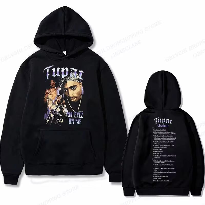 Hip Hop Rap Hoodie Men'S Fashion Hoodie Four Seasons Street Hoodie Women'S Jacket Men'S Street Costume Casual Punk Men'S Hoodie