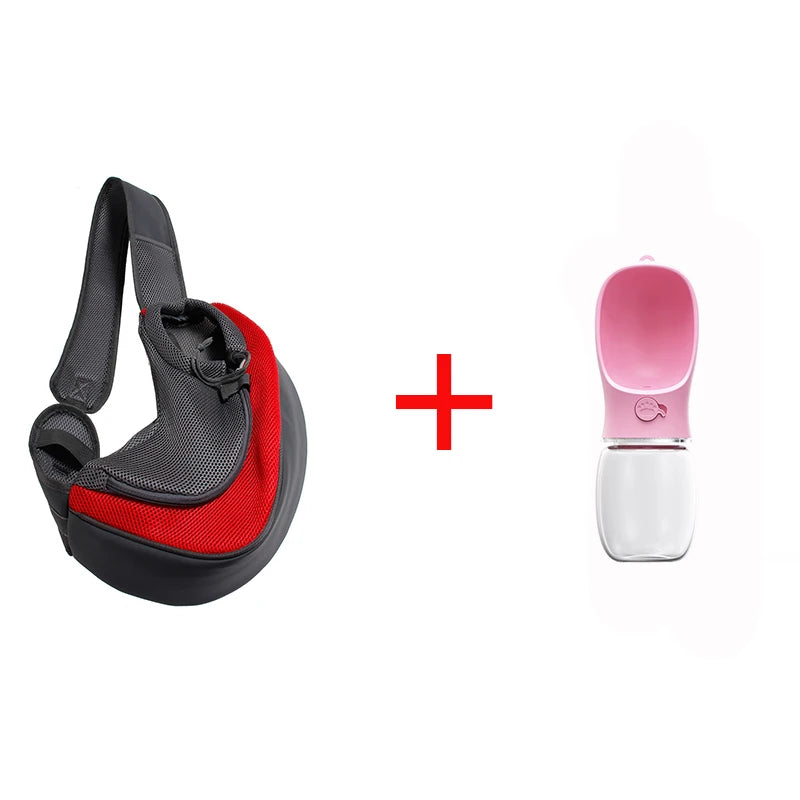 Comfort Mesh Dog Carrier Outdoor Shoulder Bag Handbag Oxford Slings Pet Travel Cats Tote Breathable Puppy Front Outdoor Cover