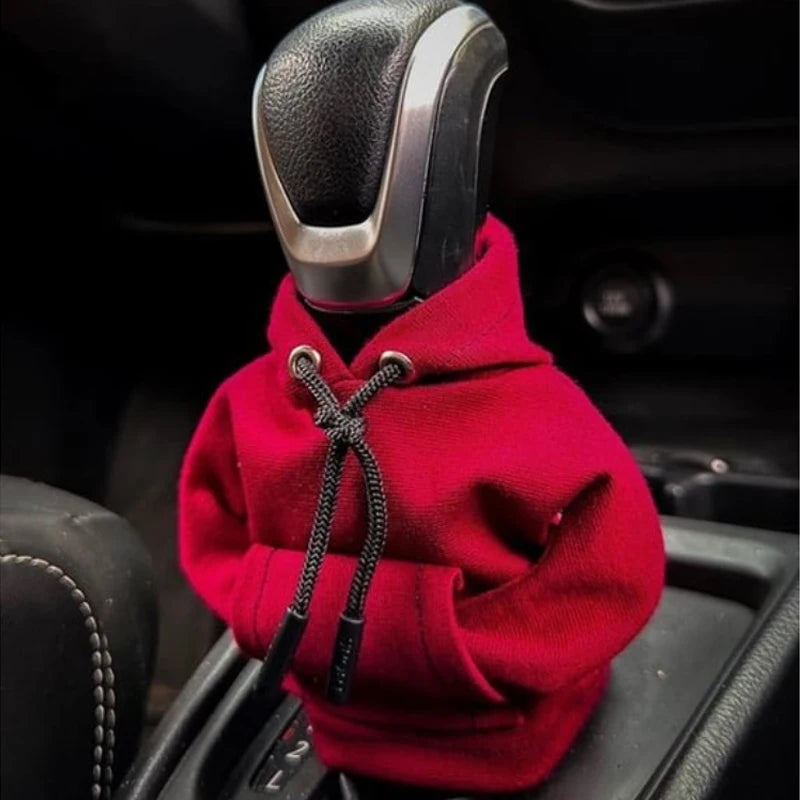 Gear Shift Hoodie Cover Shift Cover Gear Handle Decoration Fits Manual Automatic Universal Car Shift Lever Interior Decor